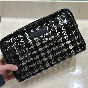 NWT Vera Bradley Black and White Cosmetic Bag